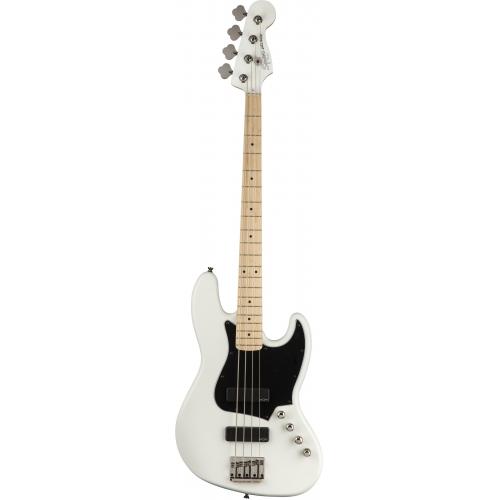 FENDER Squier Contemporary Active Jazz Bass HH, Maple Fingerboard, Flat White