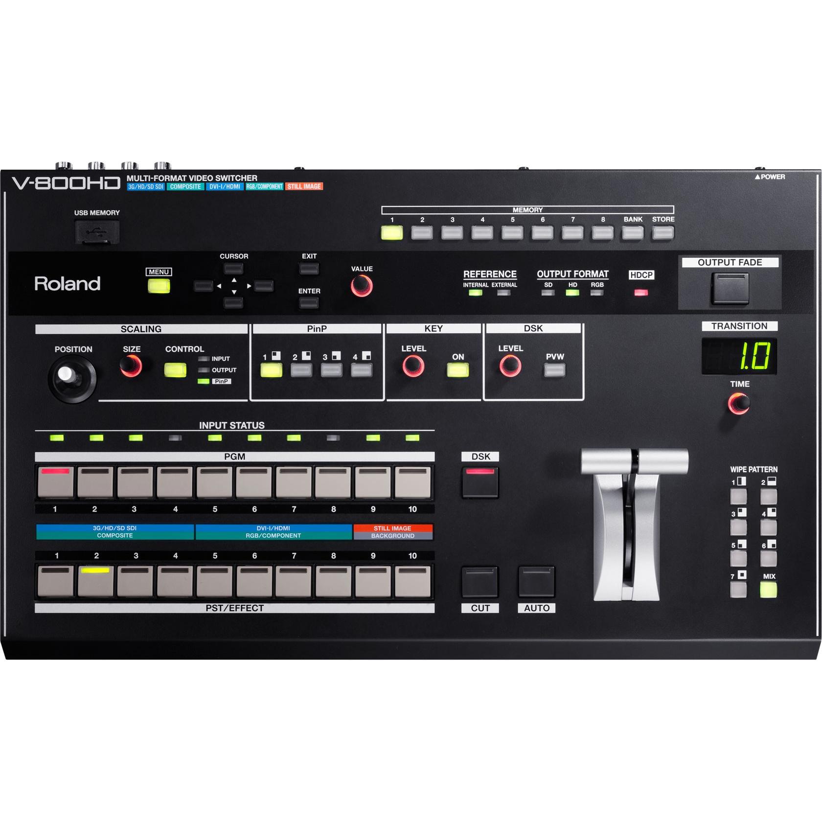 ROLAND V-800HD-Купить видеомикшеры по лучшей цене.