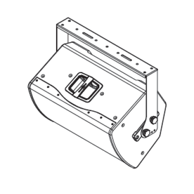 Audiocenter horizontal U-bracket for PF8+
