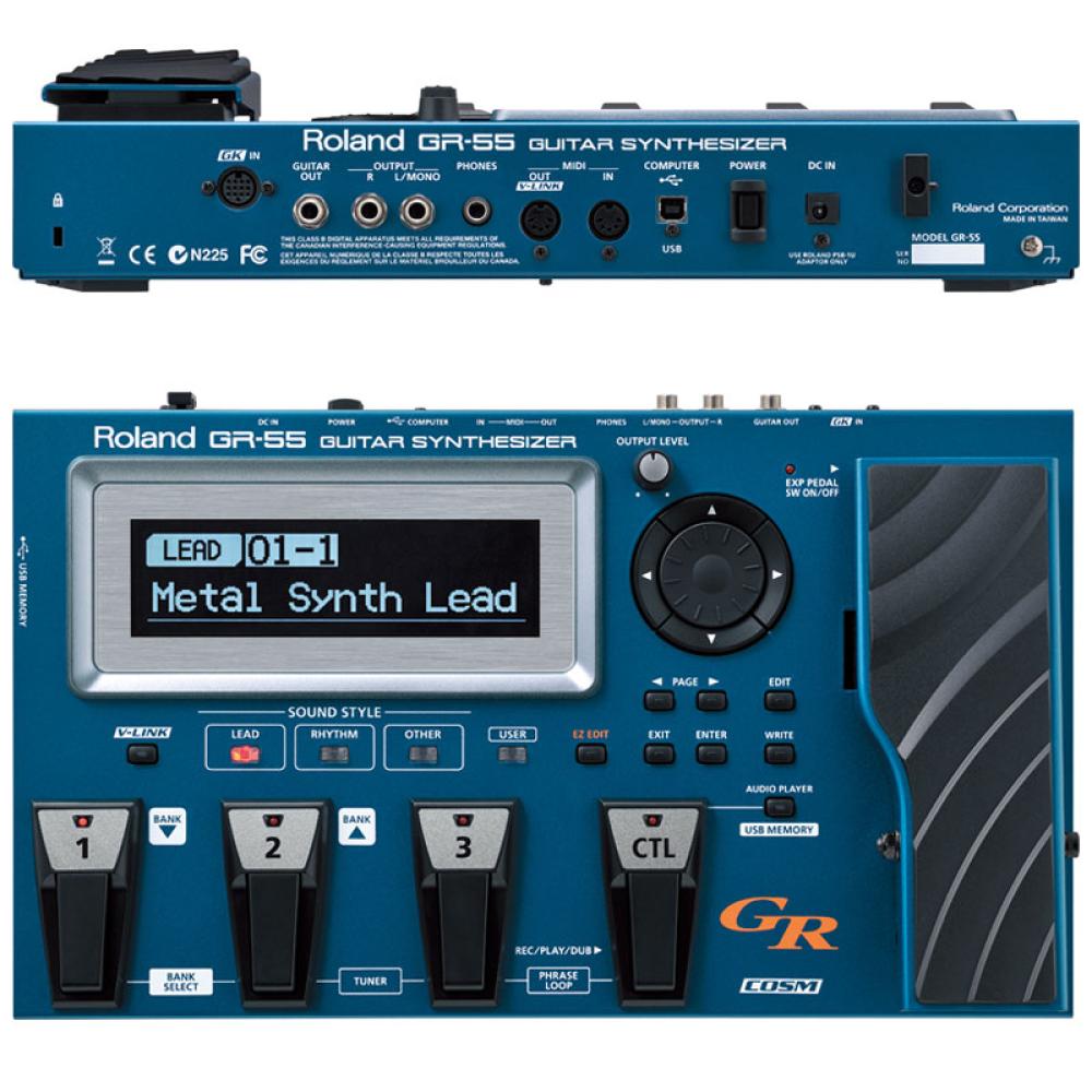 Roland gr 55 как звуковая карта